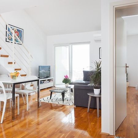 New Gallery Apartment With Beautiful View Baška Voda Eksteriør billede