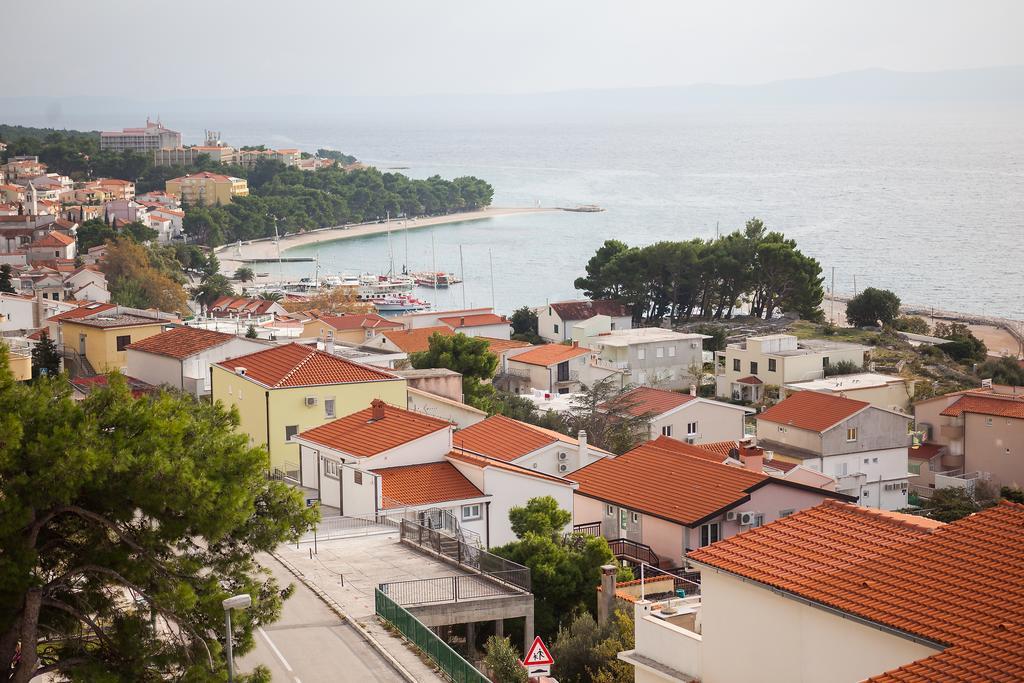 New Gallery Apartment With Beautiful View Baška Voda Eksteriør billede